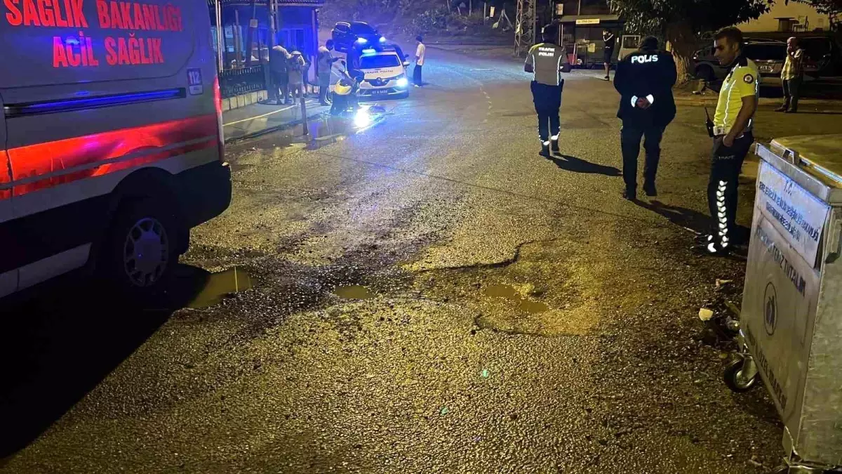 Sinop’ta motosiklet kazası: Sürücü yaralandı