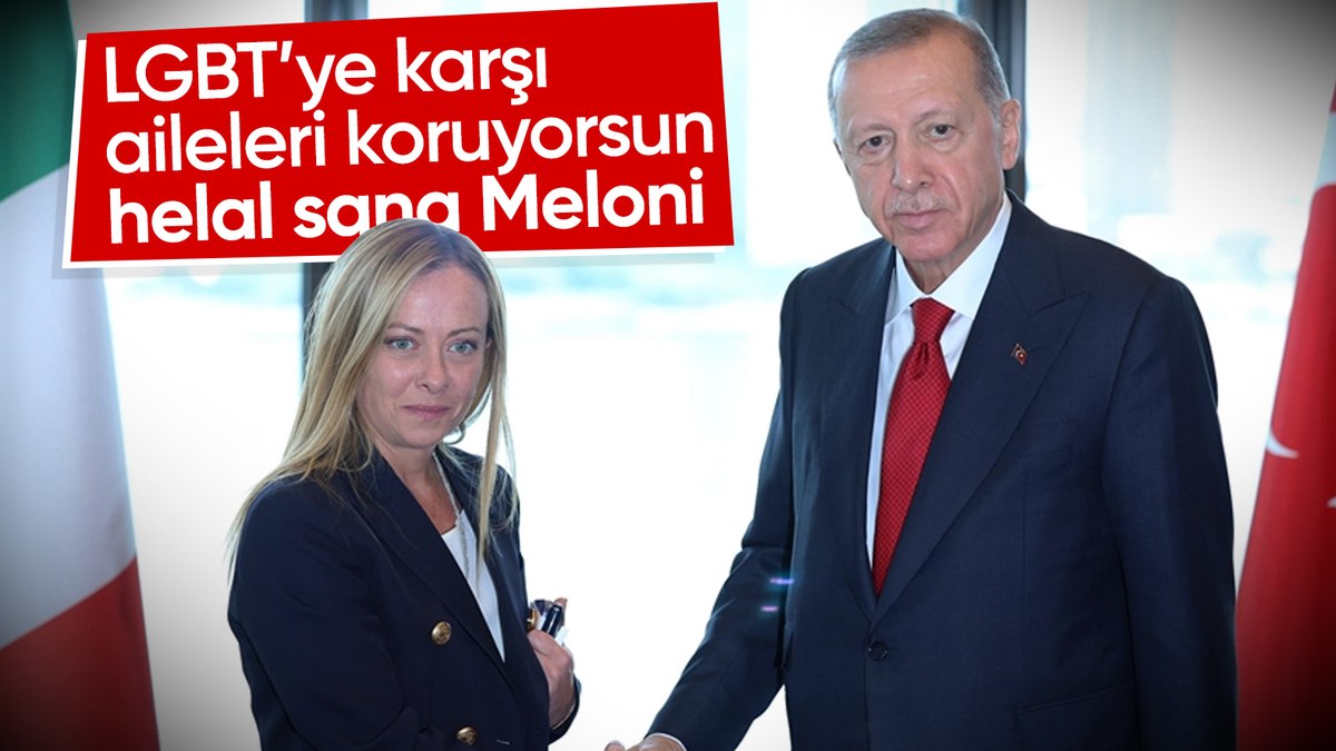 Cumhurbaşkanı Erdoğan, İtalya Başbakanı Meloni ile telefonda görüştü