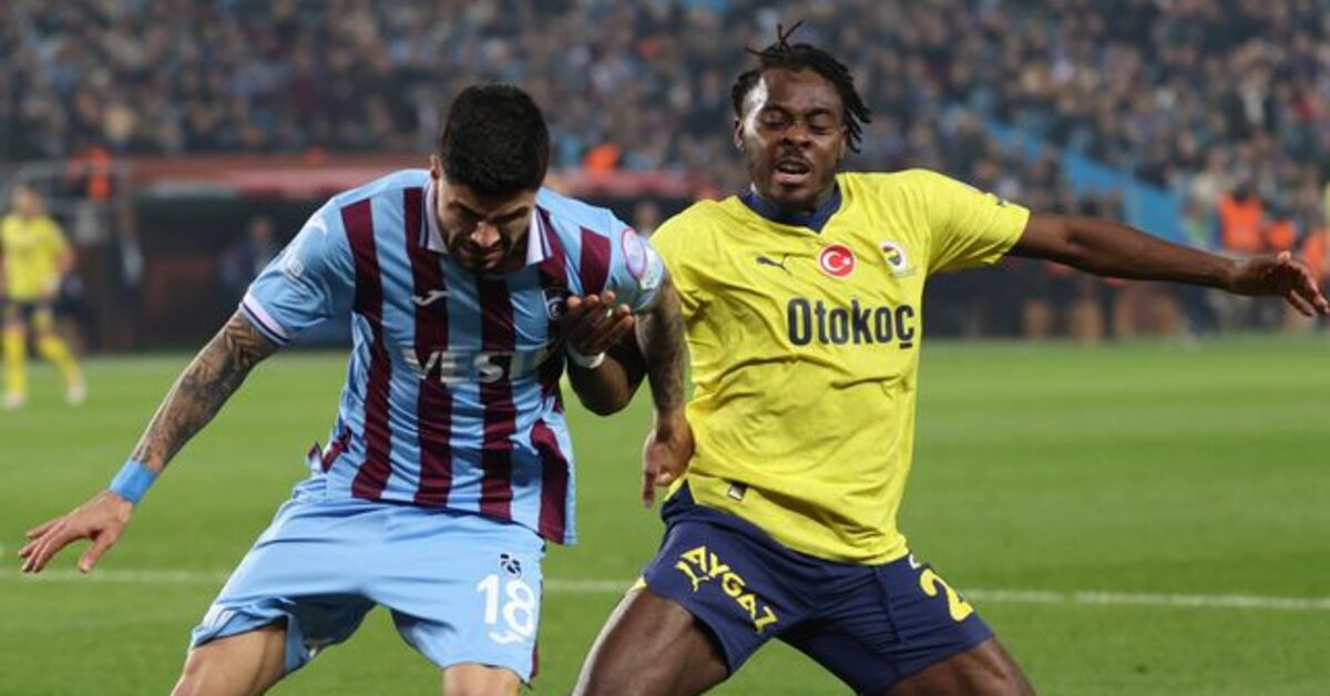 Trabzonspor-Fenerbahçe rekabetinde 136. randevu!