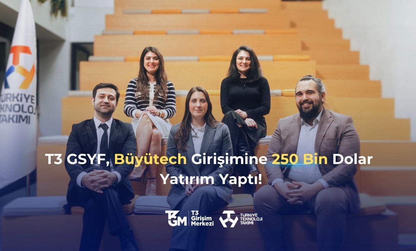 T3 Girişim Sermayesi Yatırım Fonu’ndan Büyütech’e 250 bin Dolar yatırım