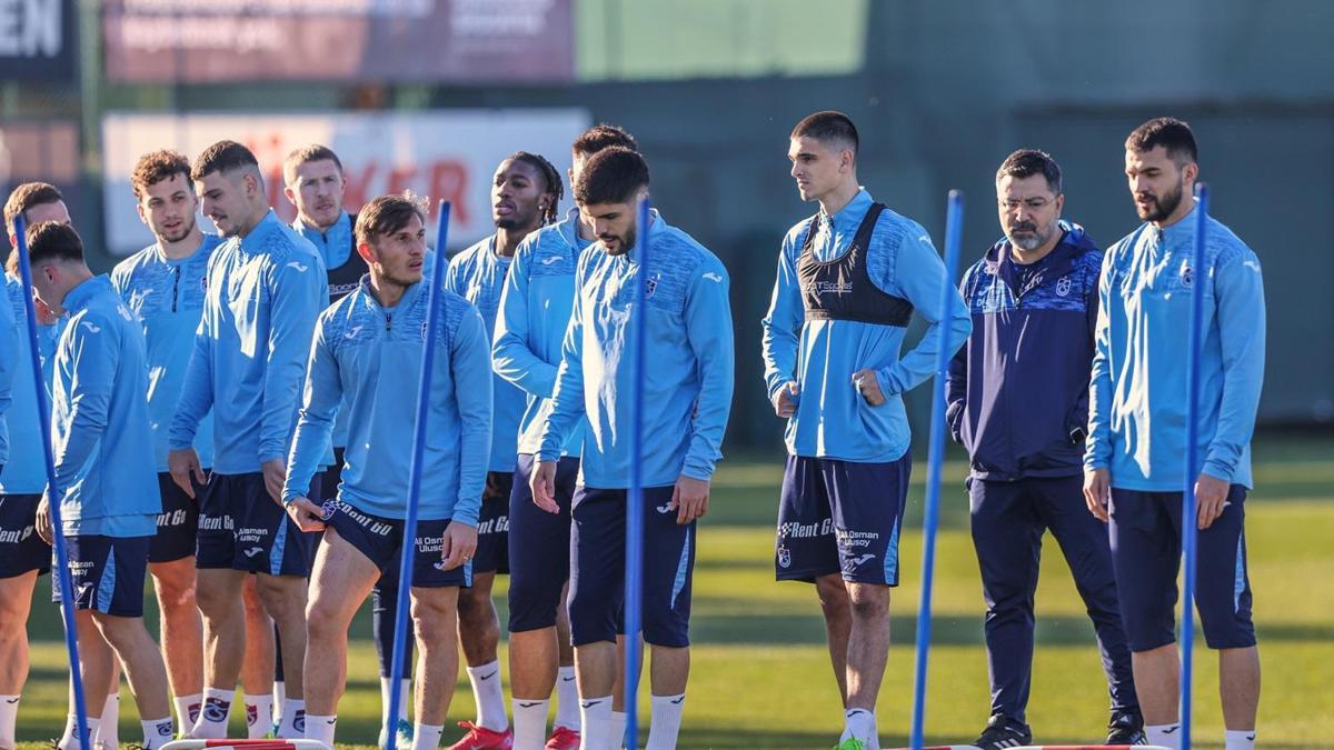 Trabzonspor, Kayserispor maçı hazırlıklarını sürdürdü!
