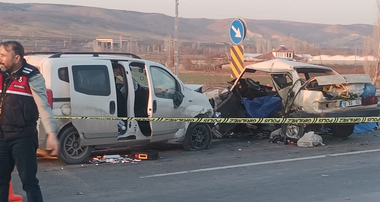 Kırıkkale’de feci kaza: 2 ölü, 2 yaralı