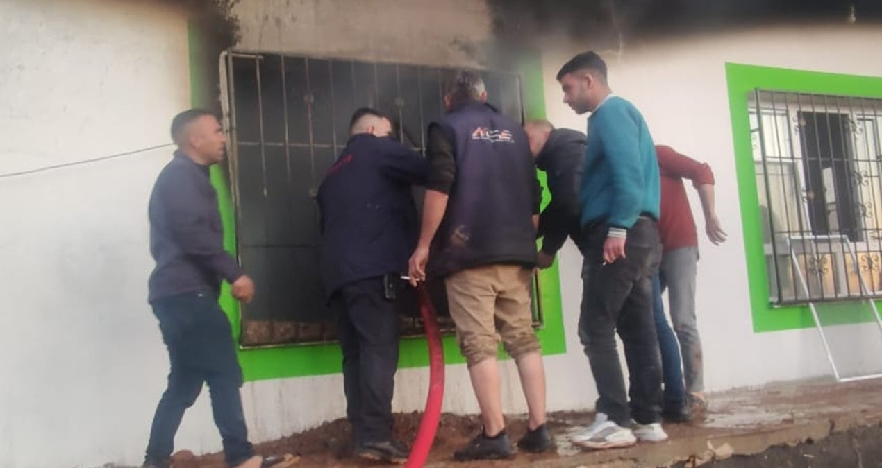 Mardin’de müstakil ev küle döndü