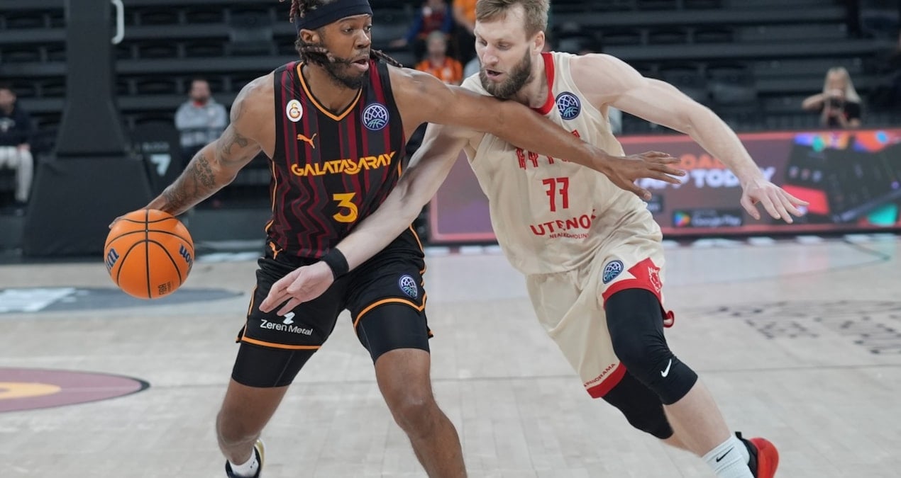 Galatasaray potada Vilnius’u mağlup etti