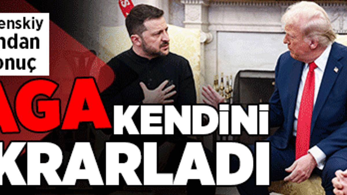 Son dakika… Trump-Zelenskiy kavgasından çıkan tek sonuç: MAGA kendini tekrarladı