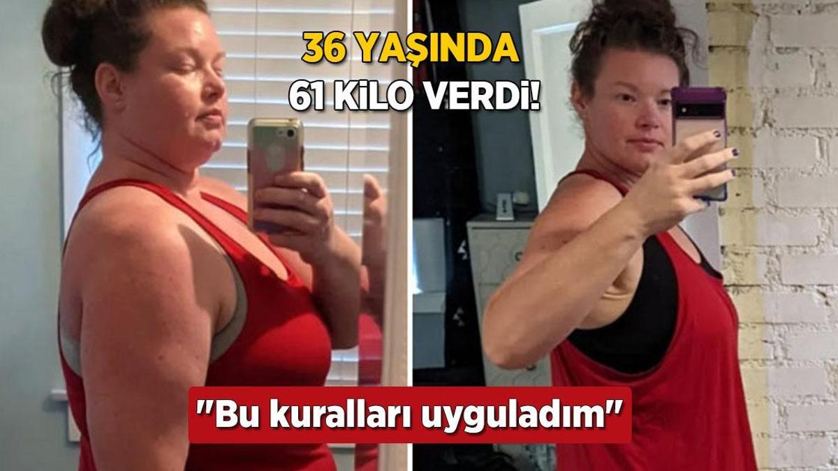 36 yaşında 61 kilo verip iyileşti! ‘Her yiyeceği yedim ama tek şartı var’